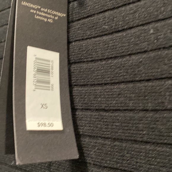 New with tags Banana republic funnel neck ribbed long sleeve top sweater XS - Picture 4 of 7